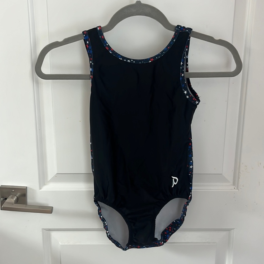 Plum practice wear flip side leotard